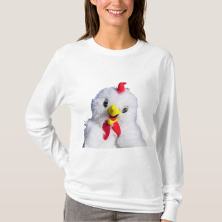 Ich mag den Hoodie der Huhn-Frauen T-Shirt