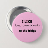 Ich mag den langen romantischen Wander-Button - Li Button (Vorne & Hinten)