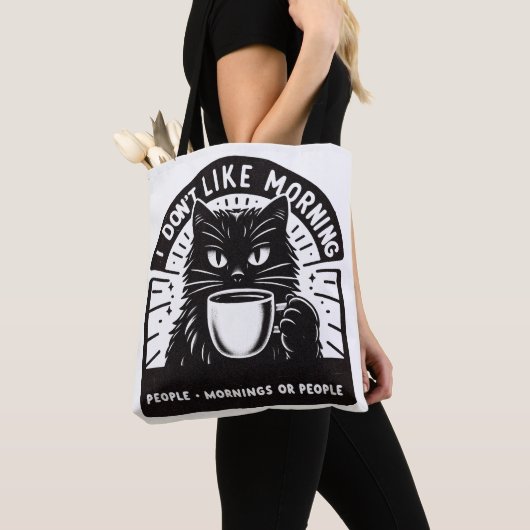 Ich mag den Morgen nicht Tasche (Von Nahem)