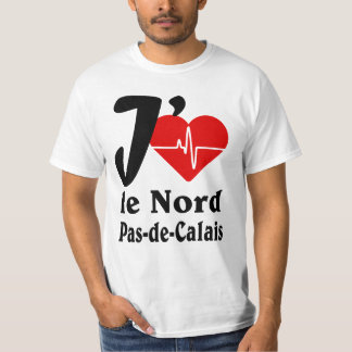 Ich mag den Norden, nicht Calais T-Shirt