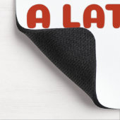 Ich mag dich als Latte Mousepad (Ecke)