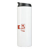 Ich mag dich als Latte Thermosbecher (Nach rechts gedreht)