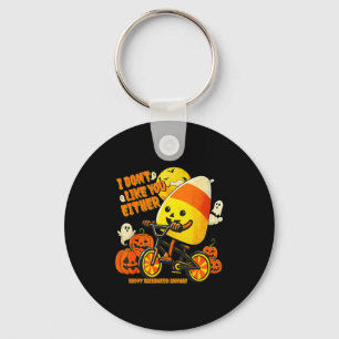 Ich mag dich auch nicht Frohes Halloween sowieso S Schlüsselanhänger