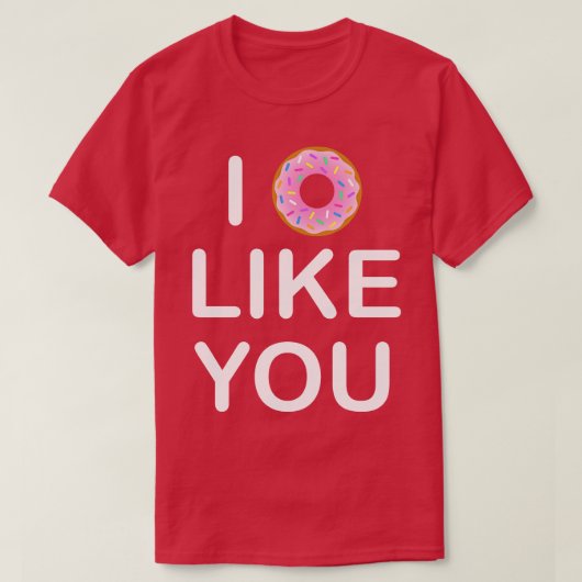 Ich mag dich nicht T-Shirt (Design vorne)