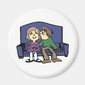 Ich mag dich Valentine Magnet (Vorne)