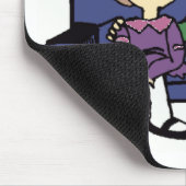 Ich mag dich Valentine Mousepad (Ecke)