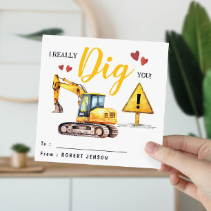 Ich mag dich wirklich Valentinstag-Klasse Feiertagskarte