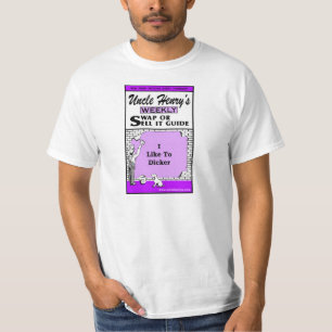 Ich mag Dicker-Buchcover-T - Shirt