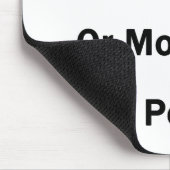 Ich mag die Morgenmenschen nicht. Mousepad (Ecke)
