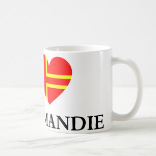 Ich mag die Normandie Kaffeetasse