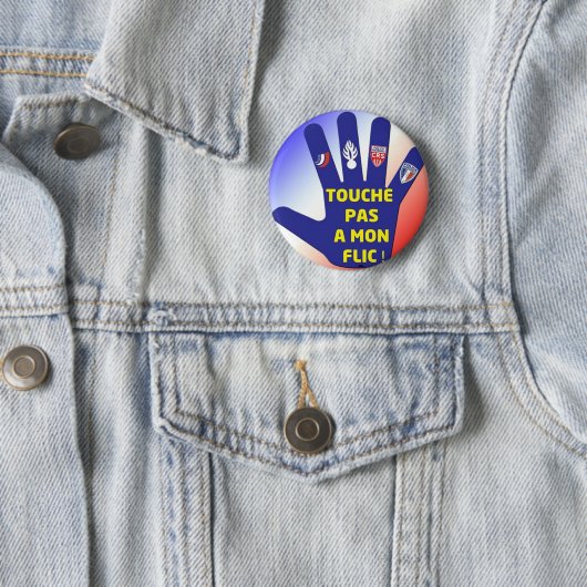 ICH MAG DIE ORDUNGSKRÄFTE BUTTON (Beispiel)