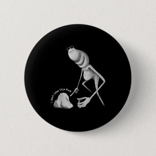 Ich mag diesen Stein nicht Funny Marcus The Worm M Button