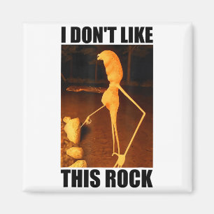 Ich mag diesen Stein nicht Funny Marcus The Worm M Magnet
