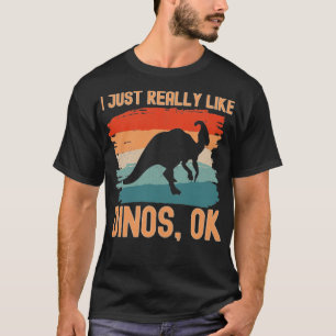 Ich mag Dinos einfach nur 1 T-Shirt