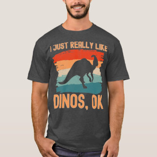 Ich mag Dinos einfach nur 1 T-Shirt