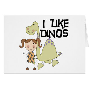 Ich mag Dinos-Mädchen T-Shirts und Geschenke