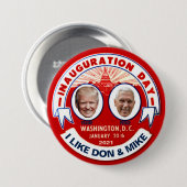 Ich mag Don & Mike Button (Vorne & Hinten)