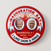 Ich mag Don & Mike Button (Vorderseite)