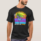 Ich mag Dragons Hang Gliding Vielleicht 3 Leute Gl T-Shirt (Vorderseite)