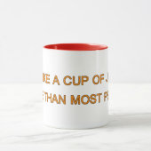 Ich mag eine Tasse Joe mehr... | Funny Coffee Slog (Zentrum)