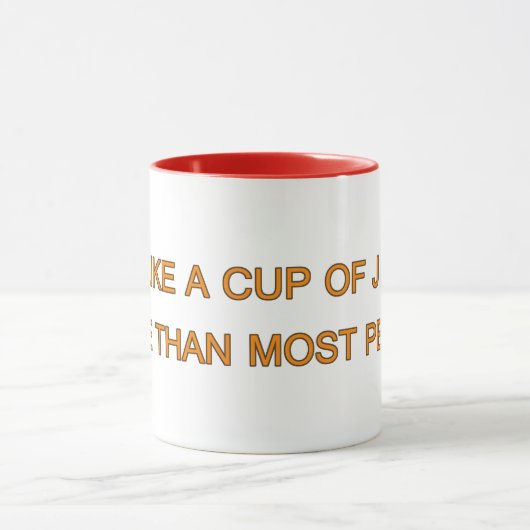 Ich mag eine Tasse Joe mehr... | Funny Coffee Slog (Zentrum)