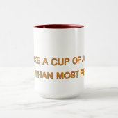 Ich mag eine Tasse Joe mehr... | Funny Coffee Slog (Zentrum)