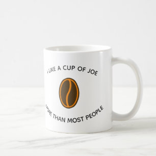 Ich mag eine Tasse Joe mehr...   Funny Coffee Slog