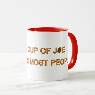 Ich mag eine Tasse Kaffee mehr...   Lustige Kaffee