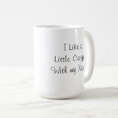 Ich mag einen wenigen Kaffee mit meiner Xanax Kaffeetasse (VorderseiteRechts)