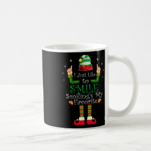 Ich mag einfach nur lächeln. Lächeln ist mein Lieb Kaffeetasse
