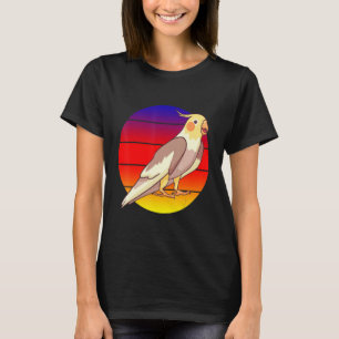 Ich mag einfach wirklich Vögel Papagei Kakadu Well T-Shirt