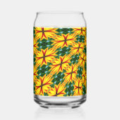 Ich mag einzigartige Blume Dosenglas (Vorderseite)