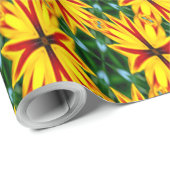 Ich mag einzigartige Blume Geschenkpapier (Rolleneckpunkt)