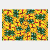 Ich mag einzigartige Blume Geschenkpapier Set (Vorderseite)