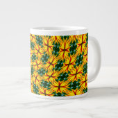 Ich mag einzigartige Blume Jumbo-Tasse (Vorderseite Rechts)