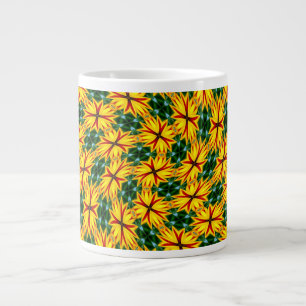 Ich mag einzigartige Blume Jumbo-Tasse