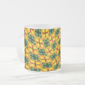 Ich mag einzigartige Blume Mattglastasse (Vorderseite Links)