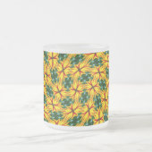 Ich mag einzigartige Blume Mattglastasse (Mittel)