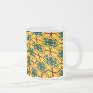 Ich mag einzigartige Blume Mattglastasse