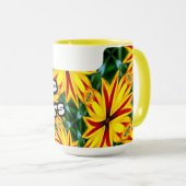 Ich mag einzigartige Blume Tasse (VorderseiteRechts)