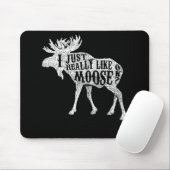 Ich mag Elch einfach gut. Mousepad (Mit Mouse)