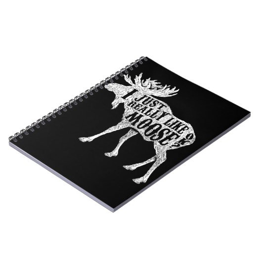 Ich mag Elch einfach gut. Notizblock (Linke Seite)