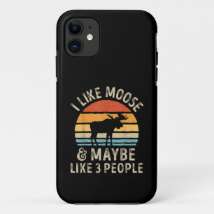 Ich mag Elche und vielleicht mögen 3 Leute Hirsche Case-Mate iPhone Hülle
