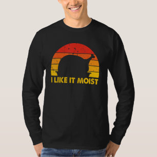 Ich mag es feucht Thanksgiving-Kostüm Glücklicher T-Shirt