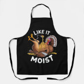 Ich mag es feuchten Erntedank Türkei Gravy Schürze (Vorderseite)