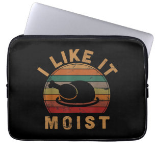 Ich mag es feuchtes Erntedankfest-Kostüm Truthahnt Laptopschutzhülle