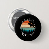Ich mag es hoch zu klettern beim Felsenklettern _2 Button (Vorne & Hinten)
