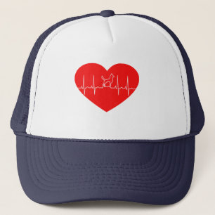 Ich mag es Hunde zu pflegen Trucker Hat Truckerkappe