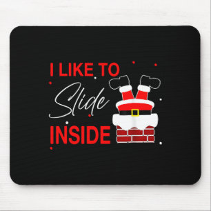 Ich mag es, in lustige Xmas-Paar-Pyjamas hineinzus Mousepad