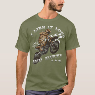 Ich mag es lautes und dreckiges, lustiges Rennen Z T-Shirt